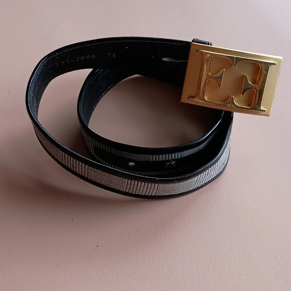 Vintage Escada Waist Belt - Picture 5 of 7